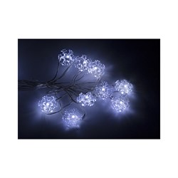 Гирлянда Neon-Night Снежинки 2м 20LEDбелые - фото 14820341