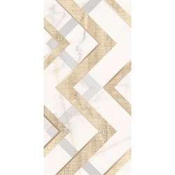 Декор Azori Ceramica apulia oro geometria, 31.5x63 см - фото 14820860