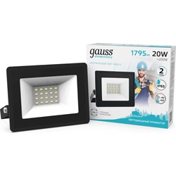 Светодиодный прожектор GAUSS Elementary - фото 14821211