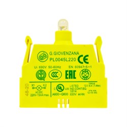 Контактный блок Giovenzana PL0045L220 - фото 14821508