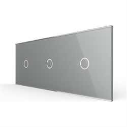 Панель для трех сенсорных выключателей LIVOLO BB-C7-C1/C1/C1-15 - фото 14821761