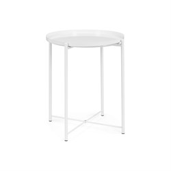Журнальный стол Woodville Tray 1 white - фото 14824329