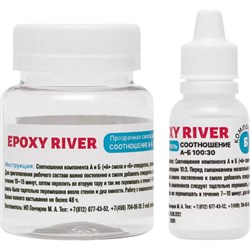 Смола для заливки Poly max Epoxy River - фото 14824379