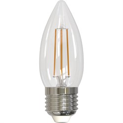 Диммируемая светодиодная лампа Uniel Air LED-C35-9W/4000K/E27/CL/DIM GLA01TR - фото 14824649