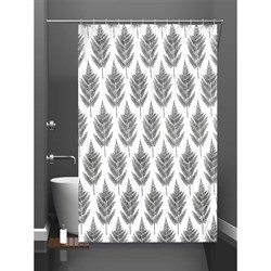 Штора для ванной комнаты Bath Plus Fur-tree black - фото 14825267