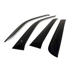 Дефлекторы окон Nissan Sunny Hb N14 1990-1995 COBRA TUNING N16990 - фото 14825862