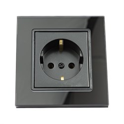 Розетка Vesta Electric Exclusive Black - фото 14827407