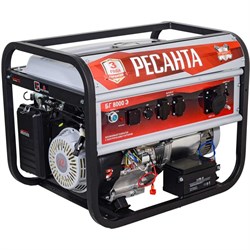 Электрогенератор Ресанта БГ 8000 Э - фото 14828942