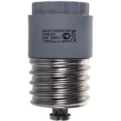 Переходник для цоколей Uniel LH40-27L BASE ADAPTOR - фото 14829093