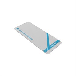 Гимнастический коврик LivePro NBR Sports Mat, 185x80x1 см, серый/синий - фото 14829954