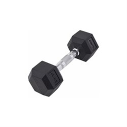Гексагональная обрезиненная гантель Starfit DB-301 - фото 14830000