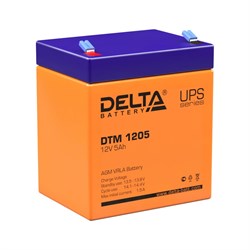 Аккумулятор Delta DTM 1205 - фото 14832618