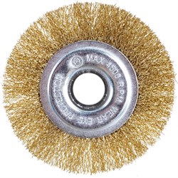 Плоская щетка для УШМ vertextools 12099-125 - фото 14832806