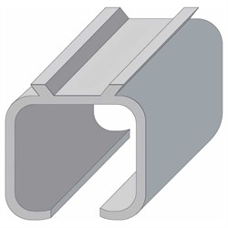 Верхняя направляющая для раздвижных дверей PALLADIUM N2 - фото 14834387