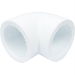 Угольник ПОЛИТЭК 90° ПП d=63 - фото 14834682