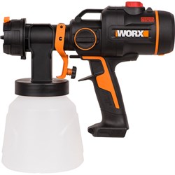 Аккумуляторный бесщеточный краскопульт WORX WX020.9 - фото 14837430