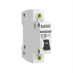 Автоматический однополюсный автомат EKF 16А - фото 14838969