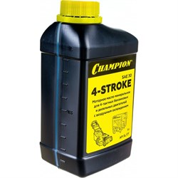 Минеральное масло для четырехтактных двигателей CHAMPION SAE 30 - фото 14839802