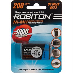 Аккумулятор Robiton 200MH9 - фото 14840681