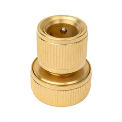 Латунный быстросъемный соединитель для шланга 3/4" PALISAD 66260 - фото 14841251