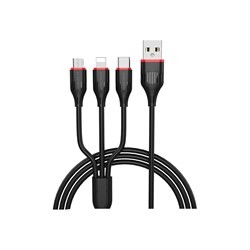 Usb-кабель Borofone 23752-BX17imtBK - фото 14843183