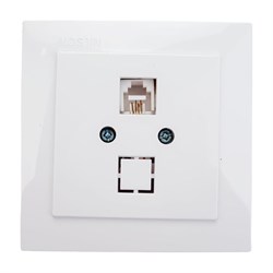 Телефонная розетка Nilson Touran naturel - фото 14844882