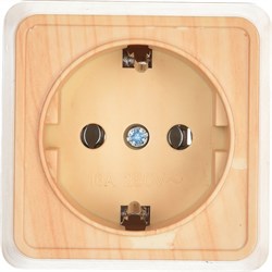 Одноместная розетка Generica РС20-3-ОС ОКТАВА - фото 14845843