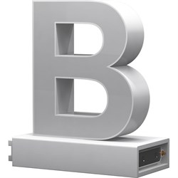 Светодиодная буква ABCMIX В - фото 14846605