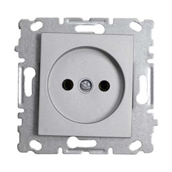 Розетка Vesta Electric Silver - фото 14848361