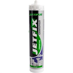 Силиконовый санитарный герметик JETFIX 21004 - фото 14849727