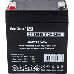 Аккумуляторная батарея ExeGate DT 12045 - фото 14852893