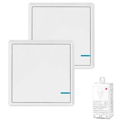 Одноклавишный проходной дистанционный выключатель GRITT Practic - фото 14856336