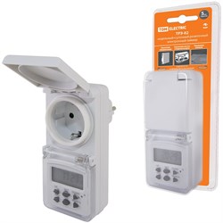 Недельный розеточный таймер TDM ТРЭ-02 - фото 14856830