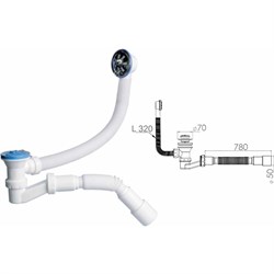 Сифон для ванны AV Engineering AVE129730 - фото 14856959