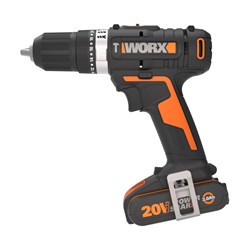 Ударная аккумуляторная дрель-шуруповерт WORX WX370 - фото 14857976