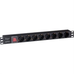 Горизонтальный блок розеток ExeGate ServerPro PDU-19H801 - фото 14859117