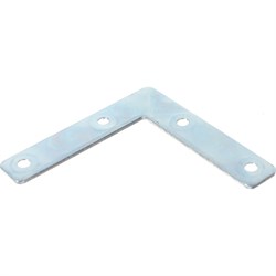Плоский мебельный оцинкованный уголок VORMANN 00186 050 Z - фото 14860310