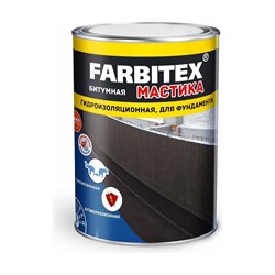 Гидроизоляционная битумная мастика Farbitex 4300003455 - фото 14863754
