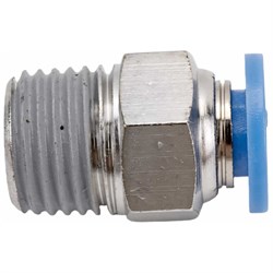 Цанговый прямой фитинг для трубки диаметром 6 мм SHPI PC 06-R02 - фото 14864119