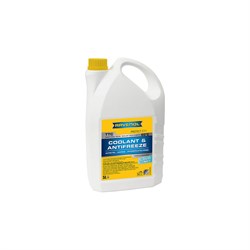 Антифриз RAVENOL TTC COLD CLIMATE -60C, готовый к применению, желтый, 5 л - фото 14868417