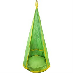 Одноместные круглые качели гамак BELON familia LIME КА-001-LIME - фото 14869323