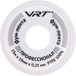 Фум-лента для воды VRT 530754 - фото 14872707