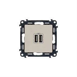 Двойная USB розетка Legrand Valena Life - фото 14872910
