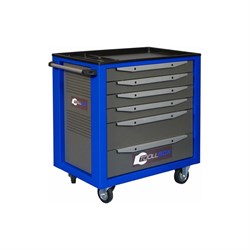 Инструментальная тележка Toollbox standart TBS-6 RAL 5005 - фото 14873295