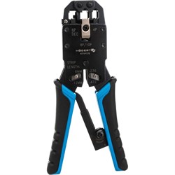 Пресс-клещи для обжима телефонных и компьютерных клемм HOEGERT TECHNIK HT1P170 - фото 14873432