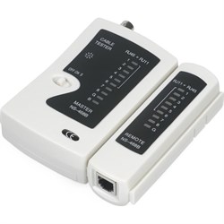 Тестер для витой пары коаксиала, телефона Cabeus CT-BNC-RJ45 - фото 14874605