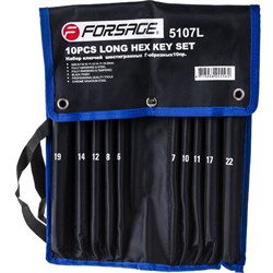Набор шестигранных Г-образных ключей Forsage F-5107L(18825) - фото 14875082