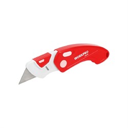Пластиковый нож складной WORKPRO WP211004 - фото 14875338