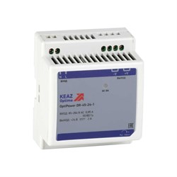 Питания блок КЭАЗ OptiPower DR-45-24-1 - фото 14876500