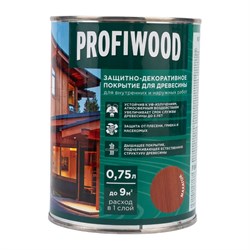 Защитно-декоративное покрытие для древесины Profiwood 72626 - фото 14876606